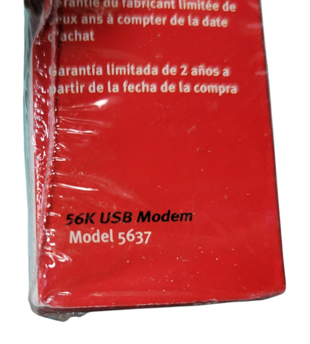 USRobotics Model 5637 - 56K USB Fax Modem V.92