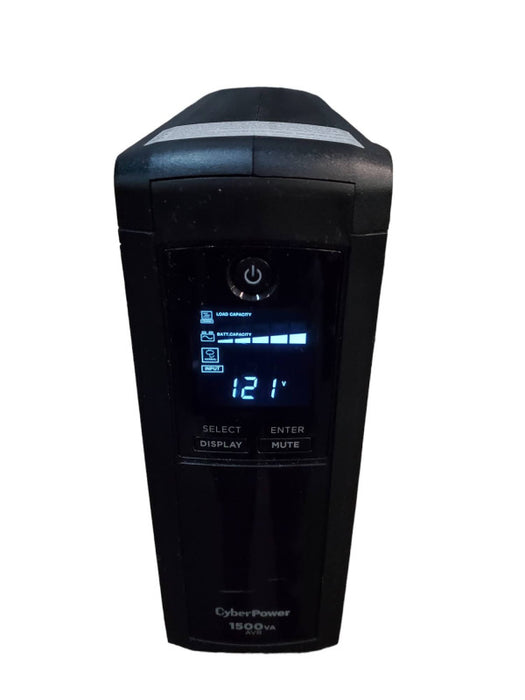 CyberPower CP1500AVRLCDa 1500VA 900W 120V UPS Battery Backup *READ* @