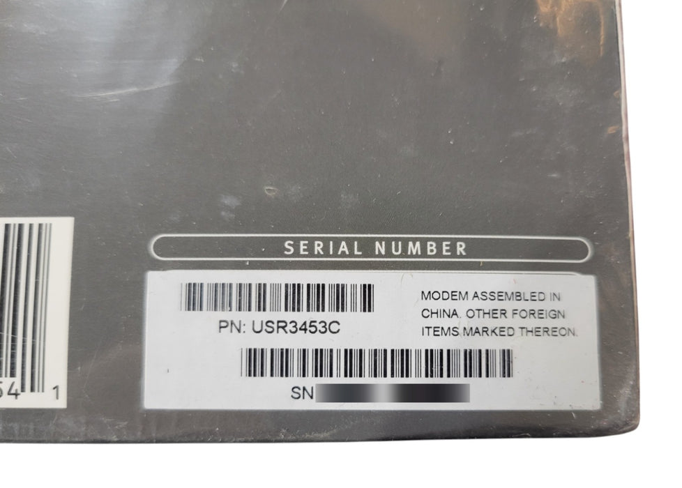 USRobotics 56K Faxmodem 5686G - V.92 ITU Controller-Based Modem
