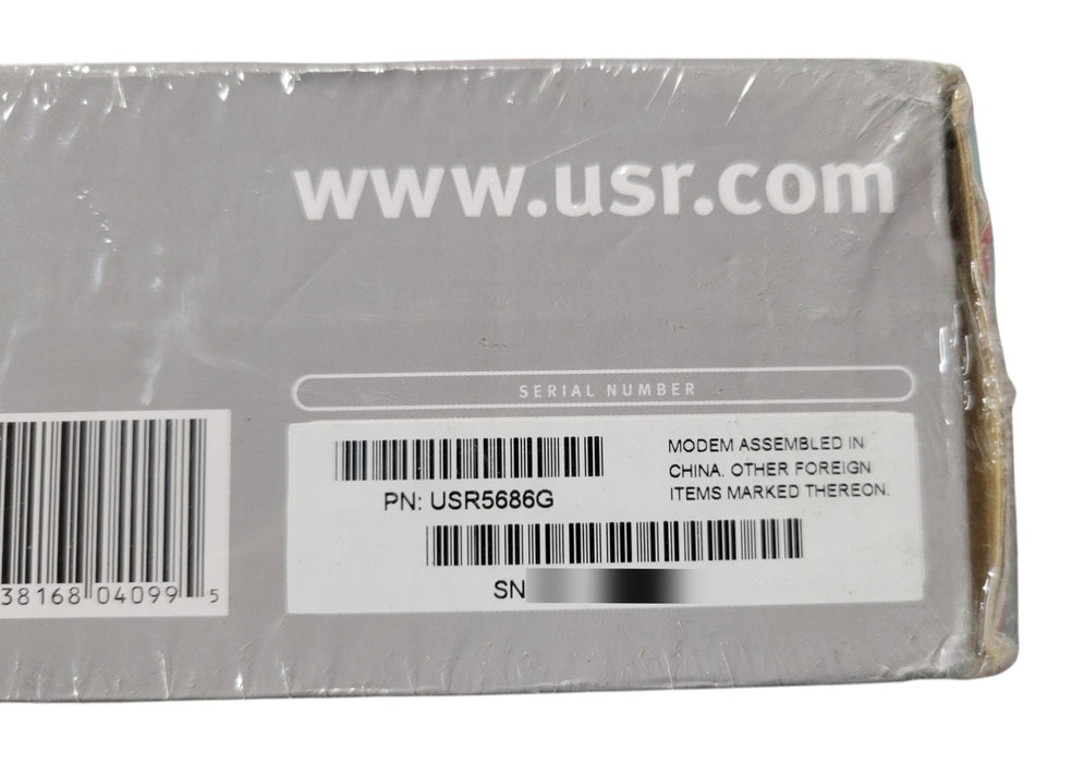 USRobotics 56K Faxmodem 5686G - V.92 ITU Controller-Based Modem