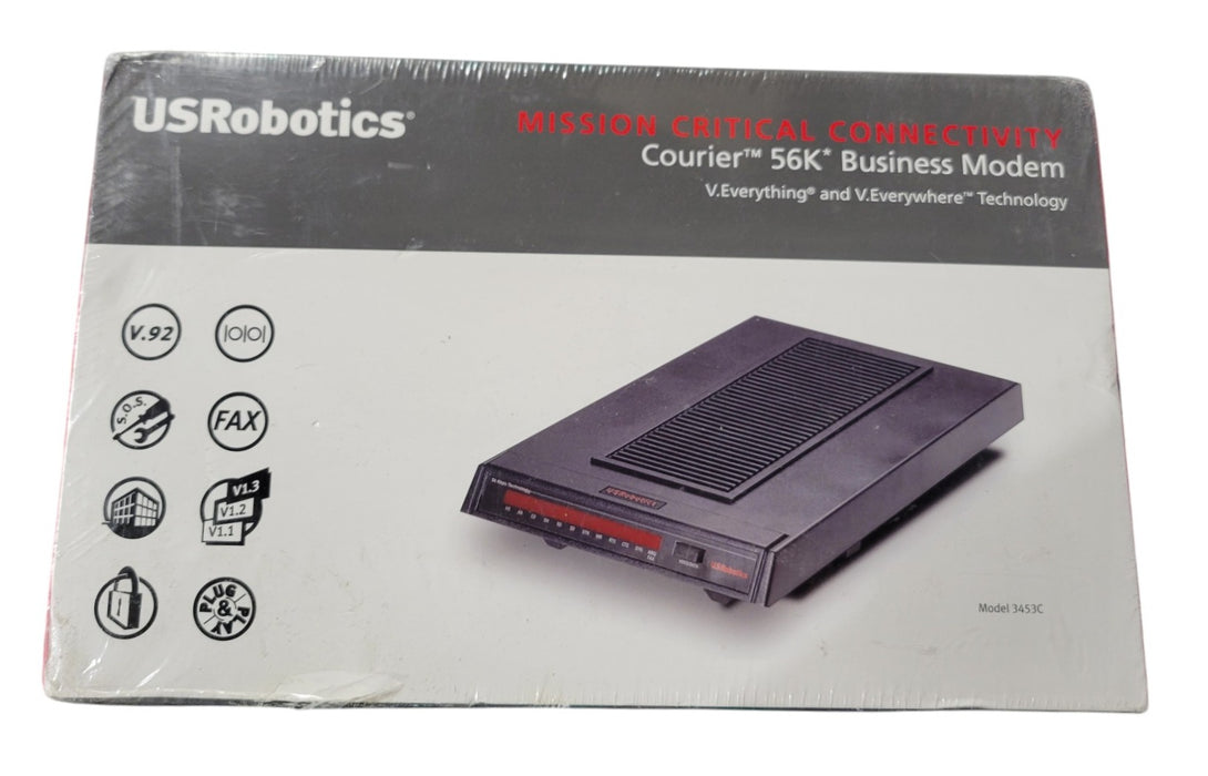 USRobotics Courier 56K Business Modem 3453C USR5686G V.Everything V.92