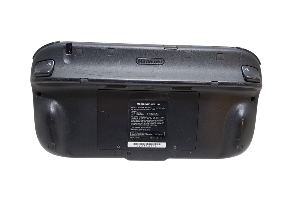 Nintendo Wii U GamePad WUP-010(USA) - Black Controller (READ)