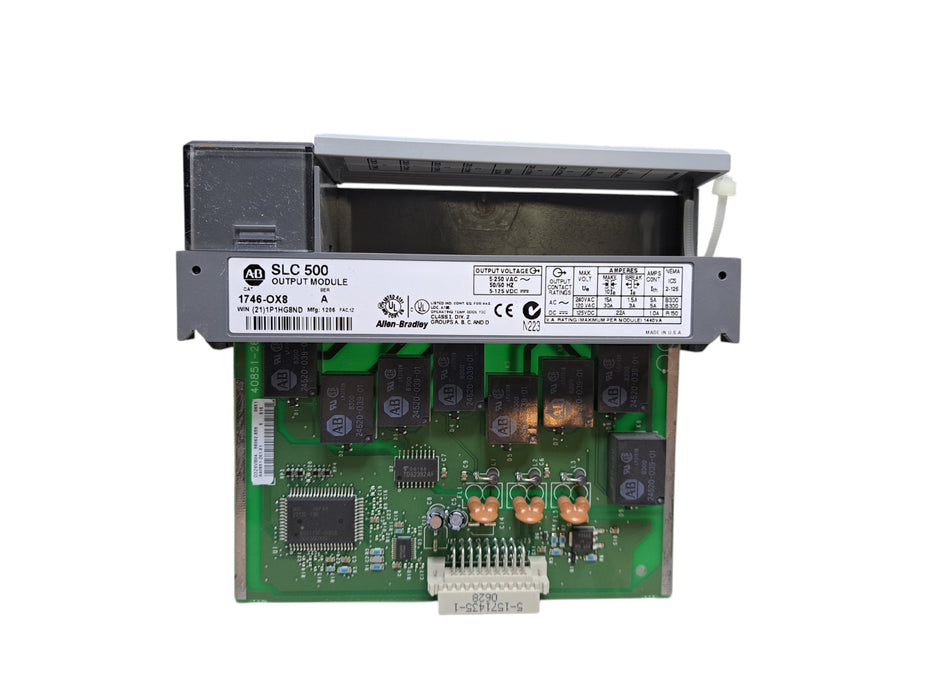 Allen-Bradley SLC 500 1746-OX8 Ser A 8-Point Relay Output Module