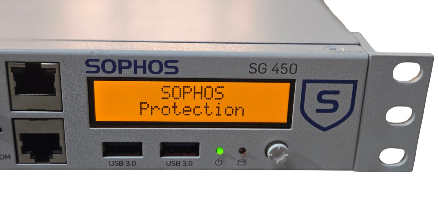Sophos SG 450 rev.1 Security Appliance - 1U Rackmount Firewall