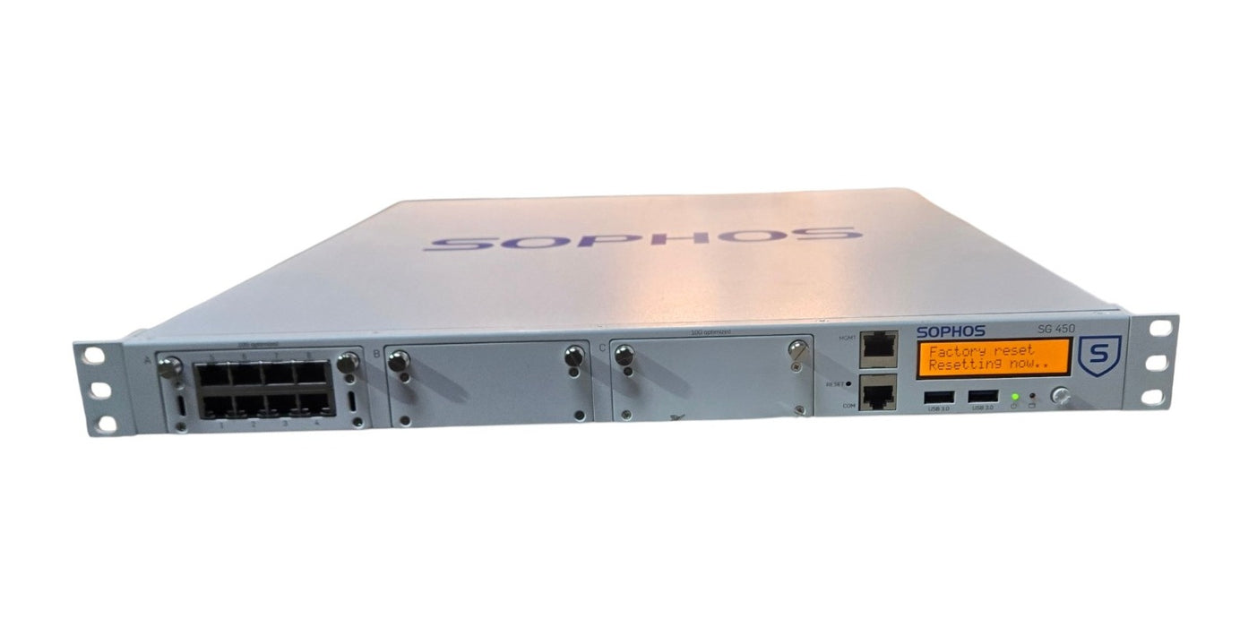 Sophos SG 450 rev.1 Security Appliance - 1U Rackmount Firewall