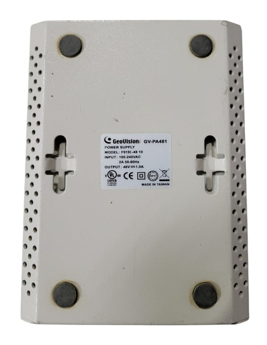 GeoVision GV-PA481 PoE Adapter Power Supply 48V 1.0A