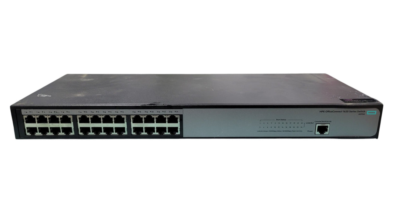 HPE OfficeConnect 1620 24G Switch JG913A - 24-Port Gigabit Managed Switch