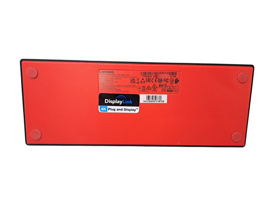 Lenovo ThinkPad Hybrid USB-C with USB-A Dock 40AF Docking Station (Dock Only)