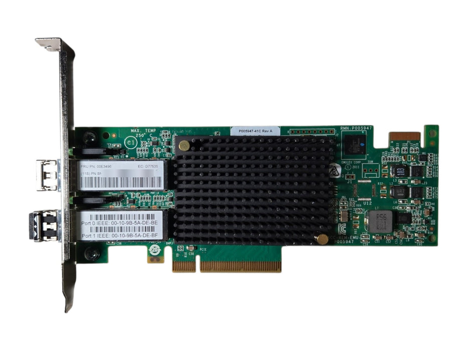 Emulex LPe16002 Dual Port 16Gb Fibre Channel Host Bus Adapter HBA