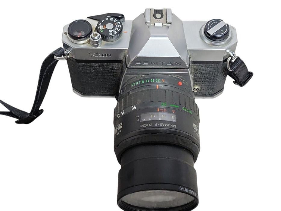 Pentax K1000 35mm Film Camera with 28-80mm Lens only, READ (READ)