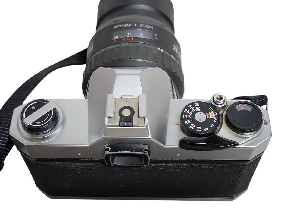 Pentax K1000 35mm Film Camera with 28-80mm Lens only, READ (READ)