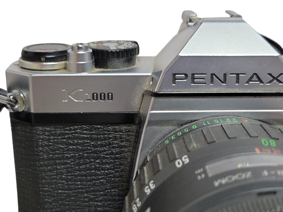 Pentax K1000 35mm Film Camera with 28-80mm Lens only, READ (READ)