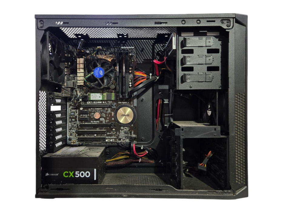Custom PC - Core i7-4790 8GB RAM 256GB SSD ASUS Z97-E CX500