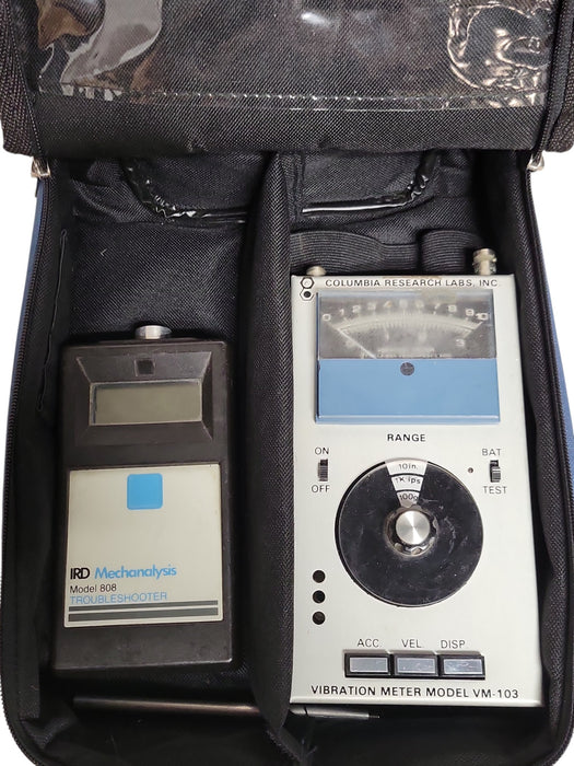 Columbia VM-103 Vibration Meter & IRD Mechanalysis 808 troubleshooter (READ)