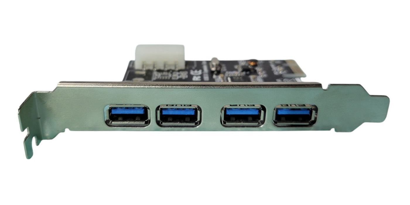 SSU PCI-E U304S.V1 - 4-Port USB 3.0 PCIe Expansion Card