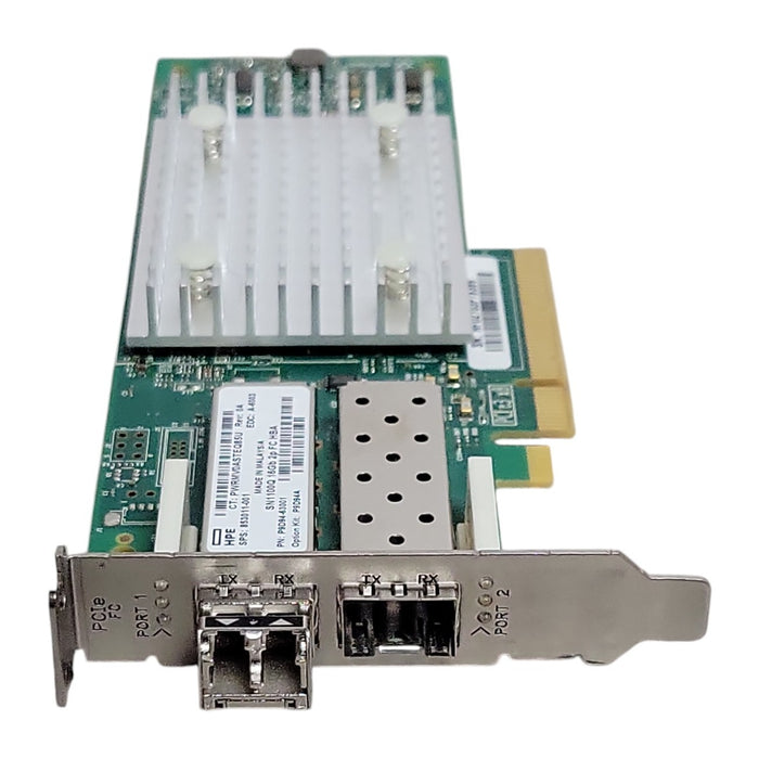 HPE SN1100Q 16Gb 2-Port Fibre Channel HBA - PCIe 3.0 x8 P9D94A