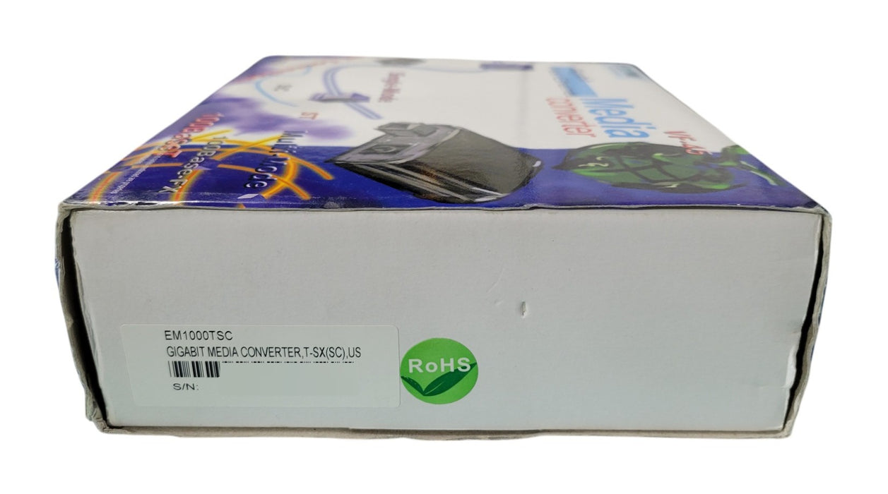 EtherWAN EM1000TSC Gigabit Media Converter 1000T to 1000SX SC