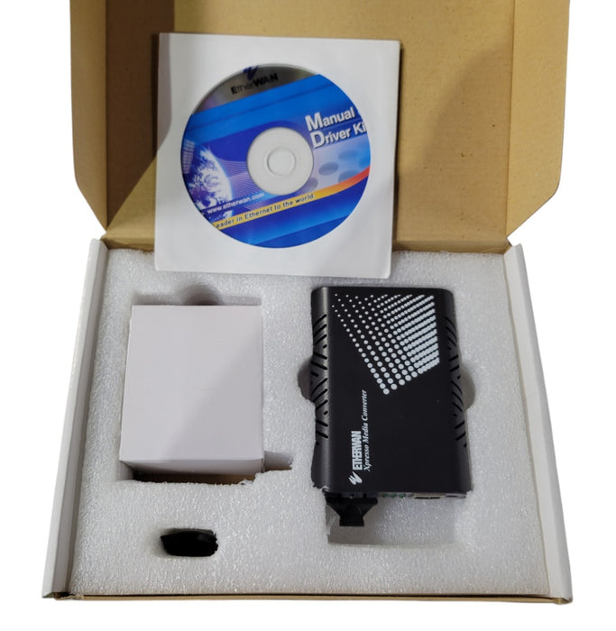 EtherWAN EM1000TSC Gigabit Media Converter 1000T to 1000SX SC
