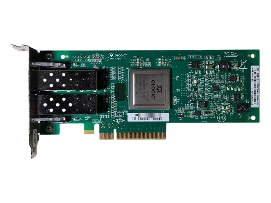 Oracle QLogic QLE2562-SUN Dual-Port 8Gb Fibre Channel PCIe HBA