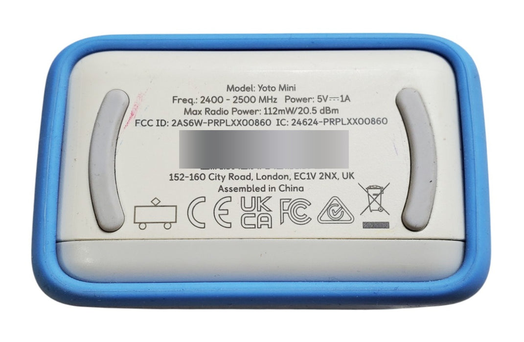 Yoto Mini - Kids Audio Player Speaker with Blue Jacket