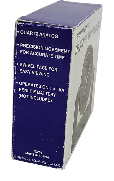 Suntone CC208 Swivel Quartz Analog Desk Clock