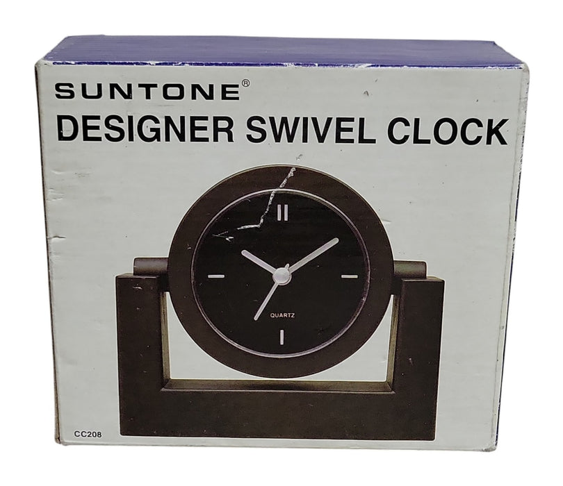 Suntone CC208 Swivel Quartz Analog Desk Clock