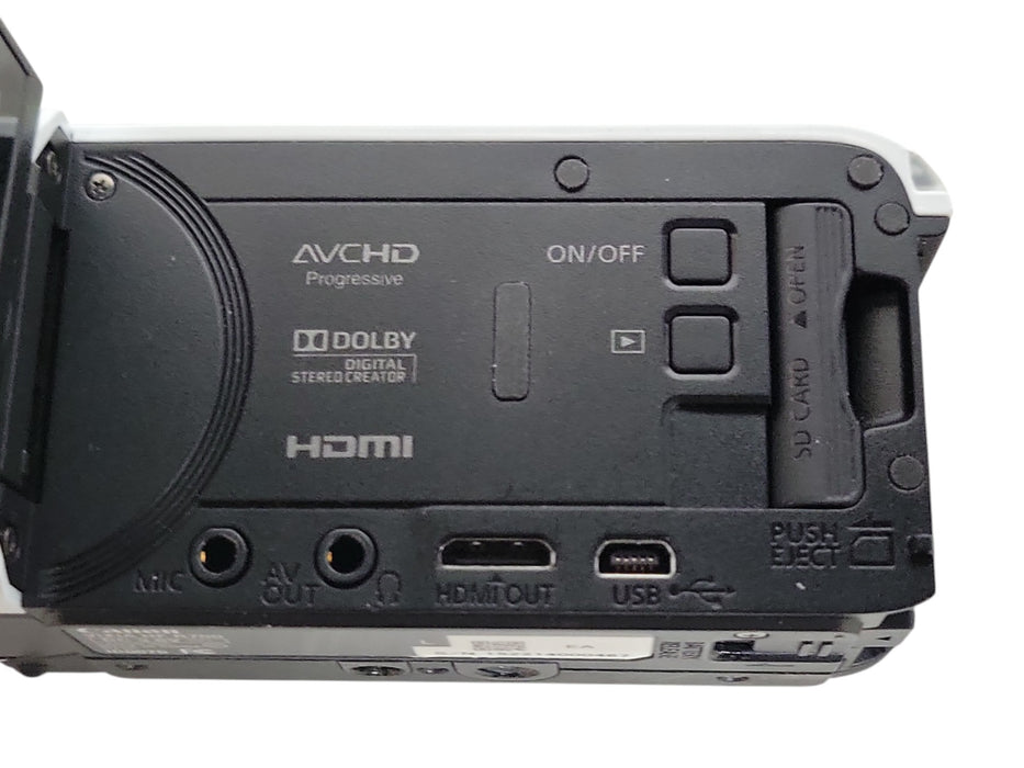 Canon VIXIA HF R700 - Full HD Camcorder White 57x Advanced Zoom (READ)
