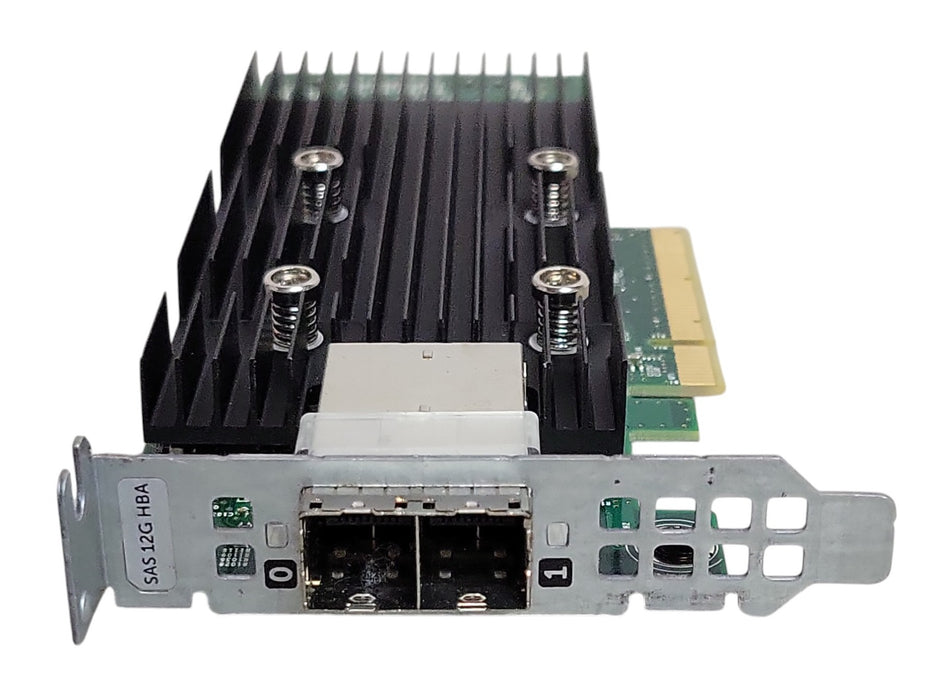 Dell 0T93GD 12Gbps Dual Port SAS HBA PCIe Host Bus Adapter, LP bracket