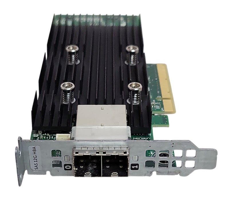 Dell 0T93GD 12Gbps Dual Port SAS HBA PCIe Host Bus Adapter, LP bracket
