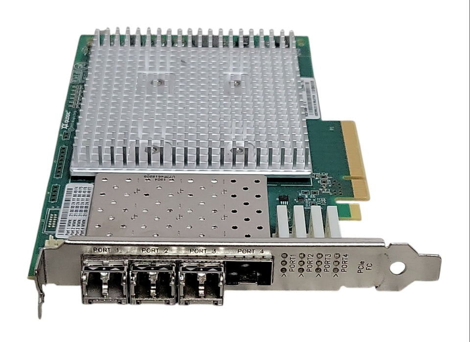 Dell QLogic QLE2694-DEL 06WJKM 16Gb Quad Port Fibre Channel PCIe HBA, FH Bracket