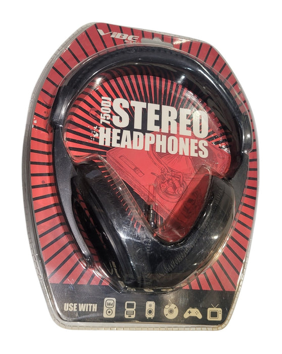 VIBE 750DJ Stereo Headphones 3.5mm Wired Over-Ear