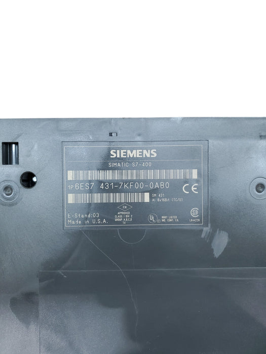 Siemens SIMATIC S7-400 | 6ES7 431-7KF00-0AB0  (READ)
