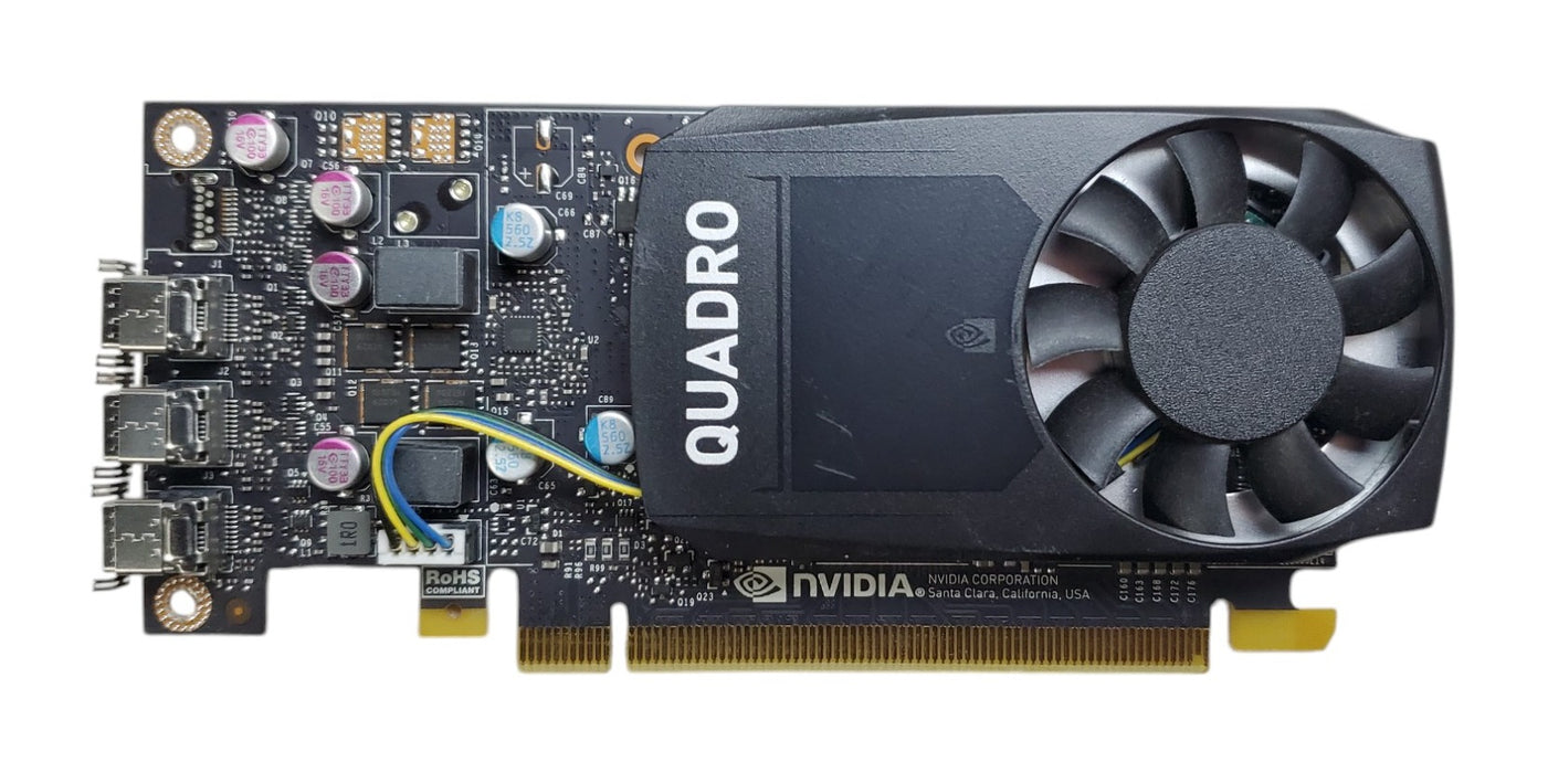 NVIDIA Quadro P400 2GB GDDR5 Graphics Card - No Bracket
