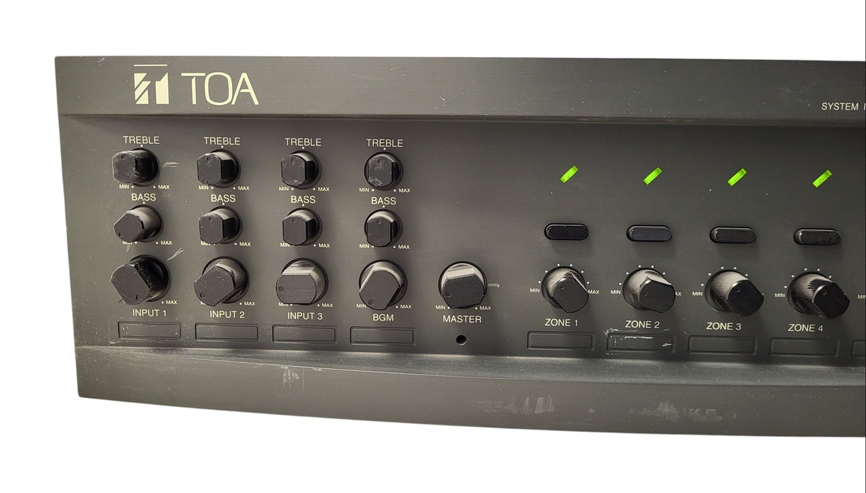TOA VM-2240 System Management Amplifier 240W 5-Zone