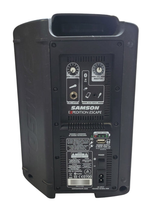 Samson Expedition Escape Portable PA Speaker Bluetooth *read*