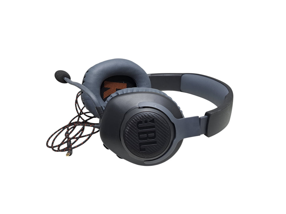 JBL QUANTUM100 Wired Over-Ear Gaming Headset with Boom Mic