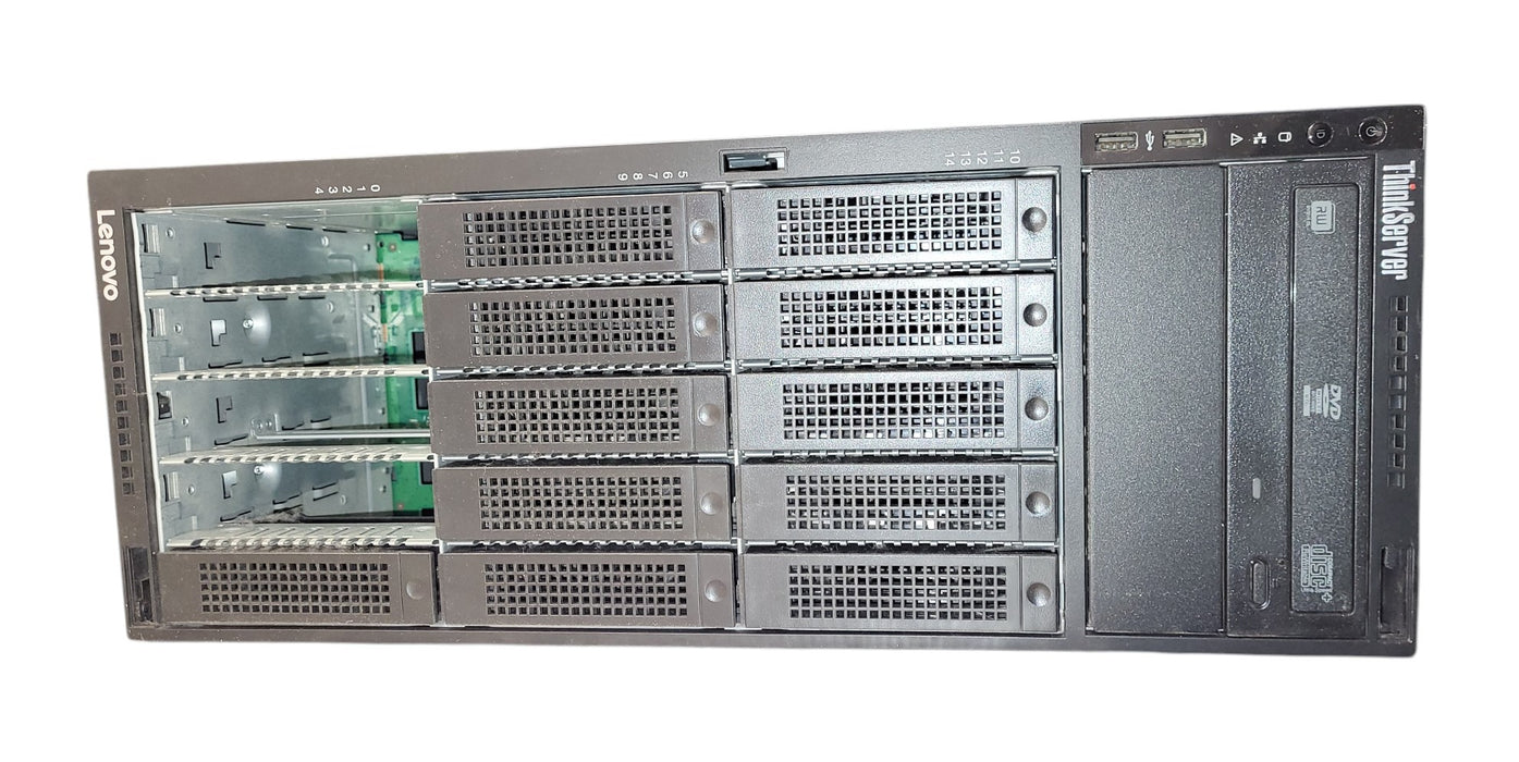 Lenovo ThinkServer TD350 - Xeon E5-2620 v4 16GB RAM No HDD 2x 750W PSU