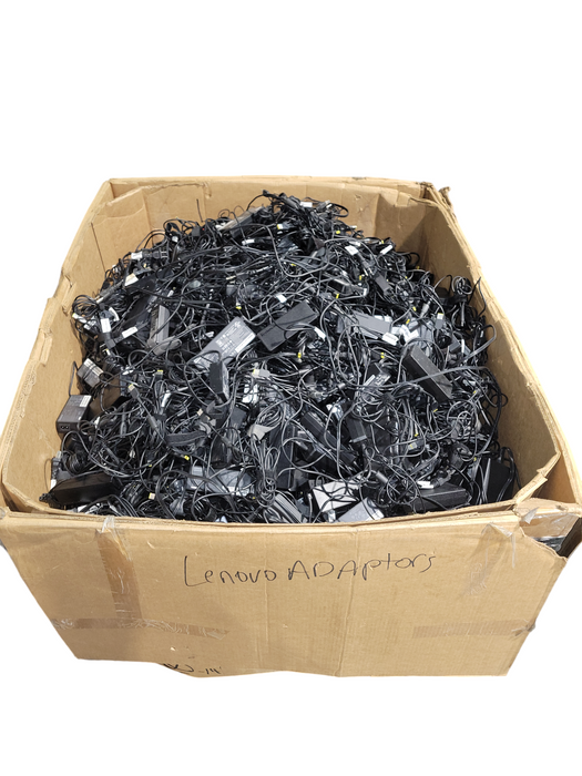Bin of Approx 1420lbs Assorted Lenovo Power Adapters (AS-IS)