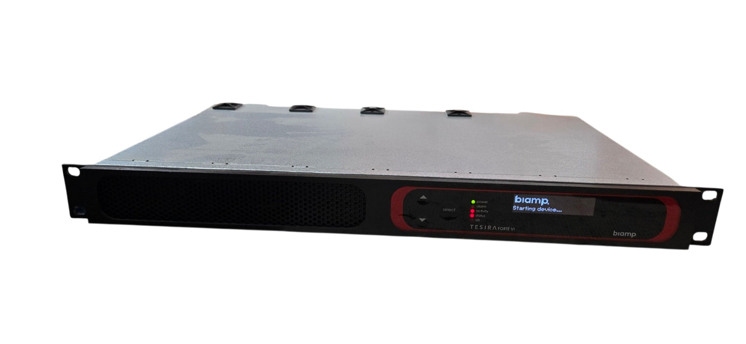 Biamp TesiraFORTÉ VI - 12-Input 8-Output Digital Audio Server VoIP DSP
