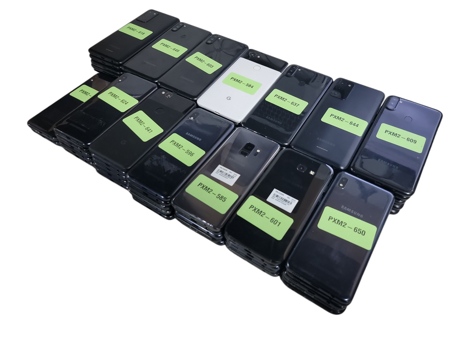 Lot of 67x Android Phones [Google / Samsung / Motorola | B Condition][PXM2-10]