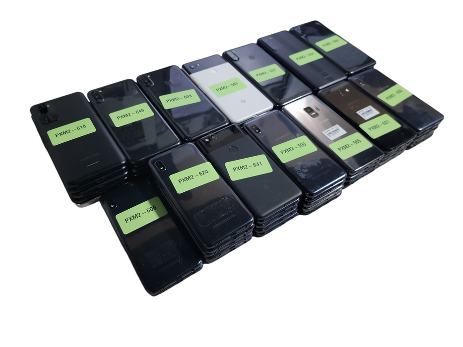 Lot of 67x Android Phones [Google / Samsung / Motorola | B Condition][PXM2-10]