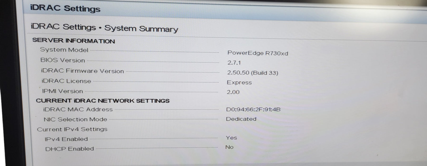 Dell PowerEdge R730xd 12x LFF - Xeon E5-2620 v4 16GB PERC H730 Mini 2x 750W