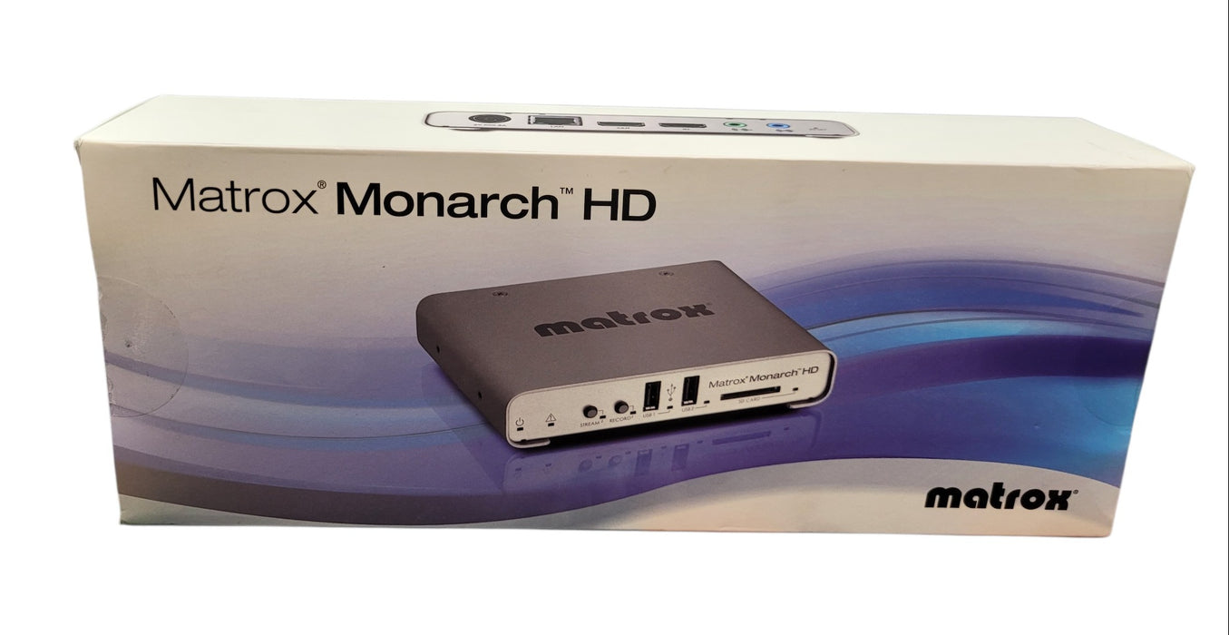 Matrox Monarch HD Video Streaming and Recording Appliance - MHD/I