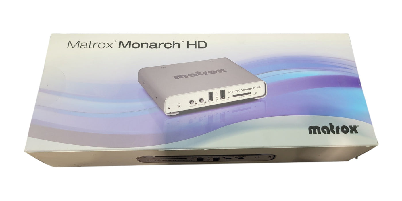 Matrox Monarch HD Video Streaming and Recording Appliance - MHD/I