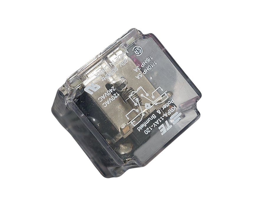 Potter & Brumfield Relay KRPA-11AY-120 1/10HP,5A 120VAC 240VAC 120 V 50/60Hz