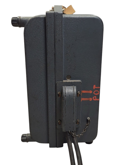 General Electric CF-1 - Portable Recording AC Ammeter with Wooden Case (READ)