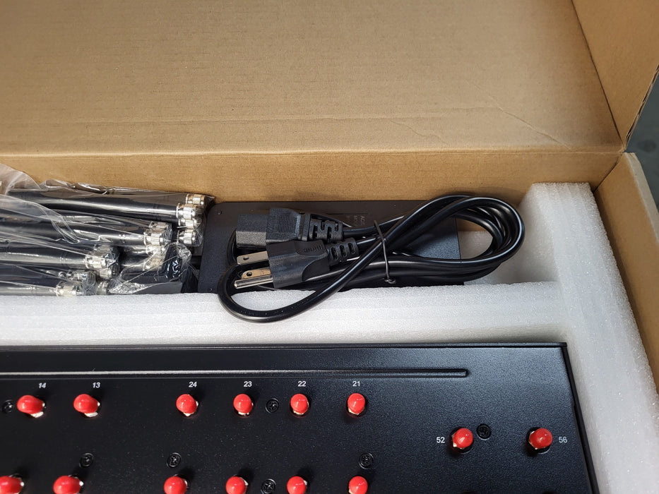 64-Port Multi-Channel Wireless GSM Gateway / SMS Pool Device
