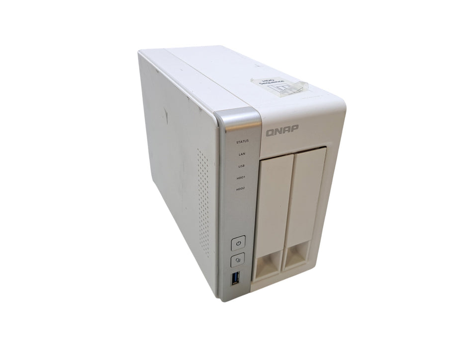 QNAP TS-231 | 2-Bay Network Attached Storage NAS, 2x Caddies, No HDD's