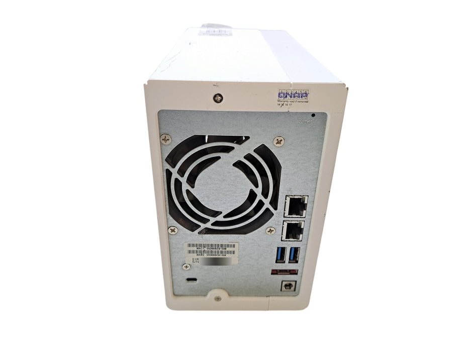 QNAP TS-231 | 2-Bay Network Attached Storage NAS, 2x Caddies, No HDD's
