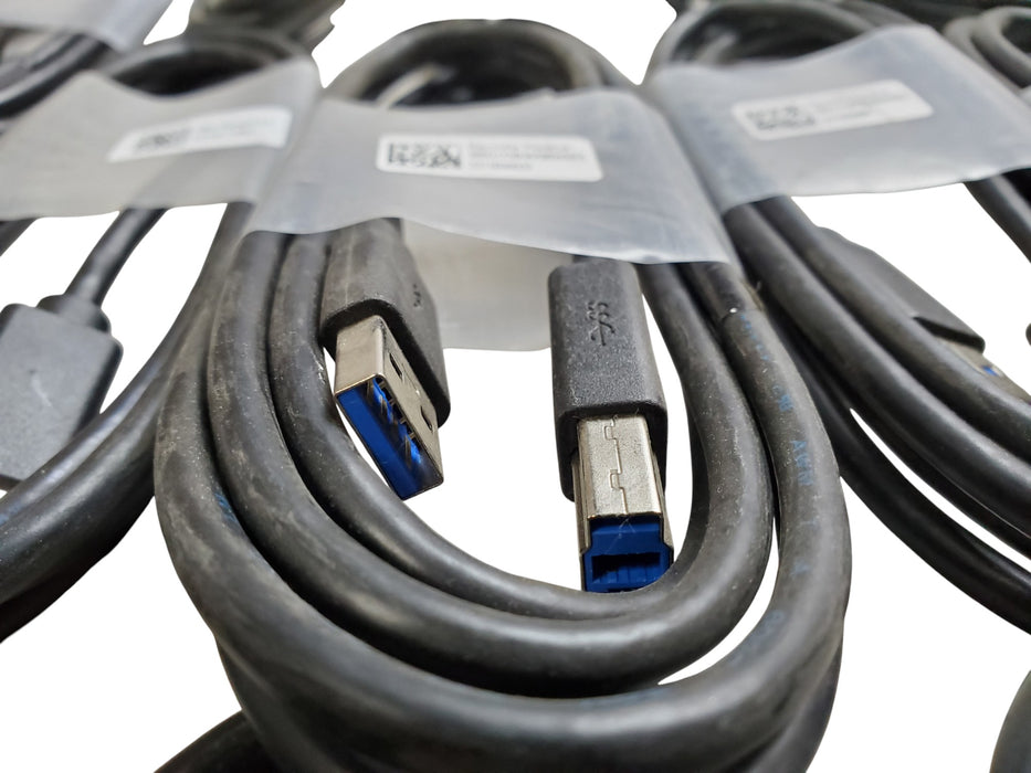New - Lot 25x USB 3.0 Type-A to Type-B Cables